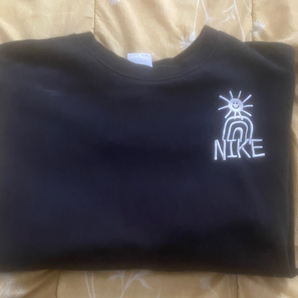 Nike Black Crew Neck Sweater